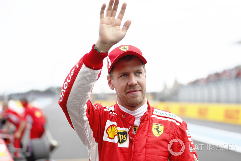 Le troisième, Sebastian Vettel, Ferrari