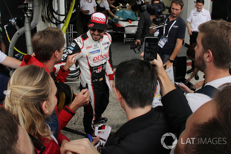#8 Toyota Gazoo Racing Toyota TS050: Fernando Alonso
