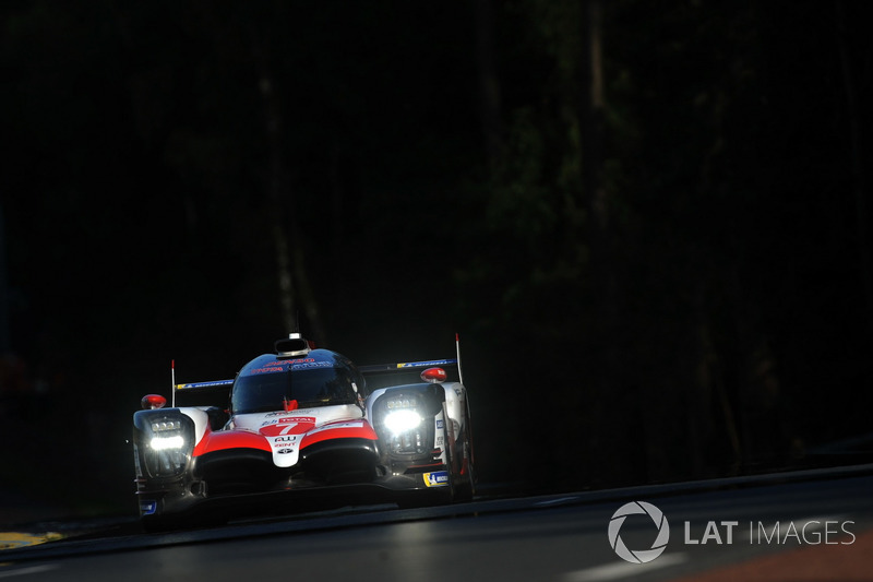 #7 Toyota Gazoo Racing Toyota TS050: Mike Conway, Kamui Kobayashi, Jose Maria Lopez