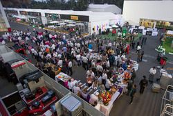 Paddock atmosphere