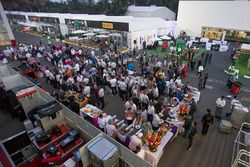 Paddock atmosphere