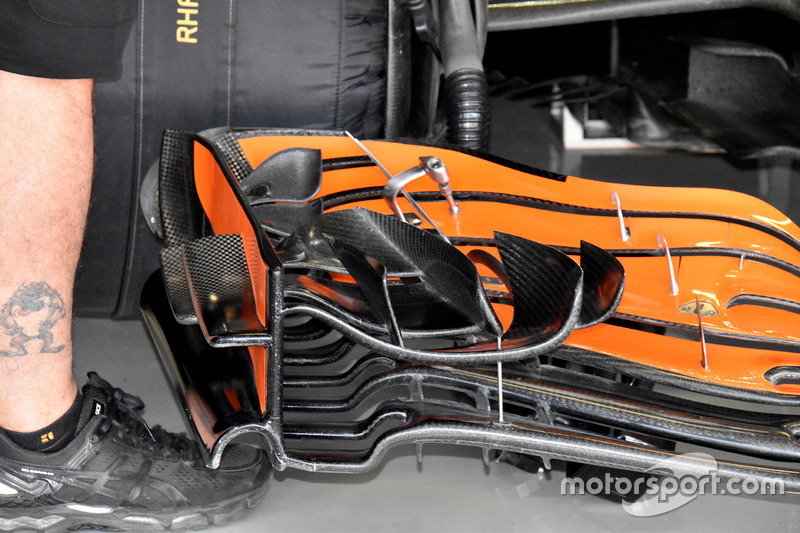 McLaren MCL32: Frontflügel