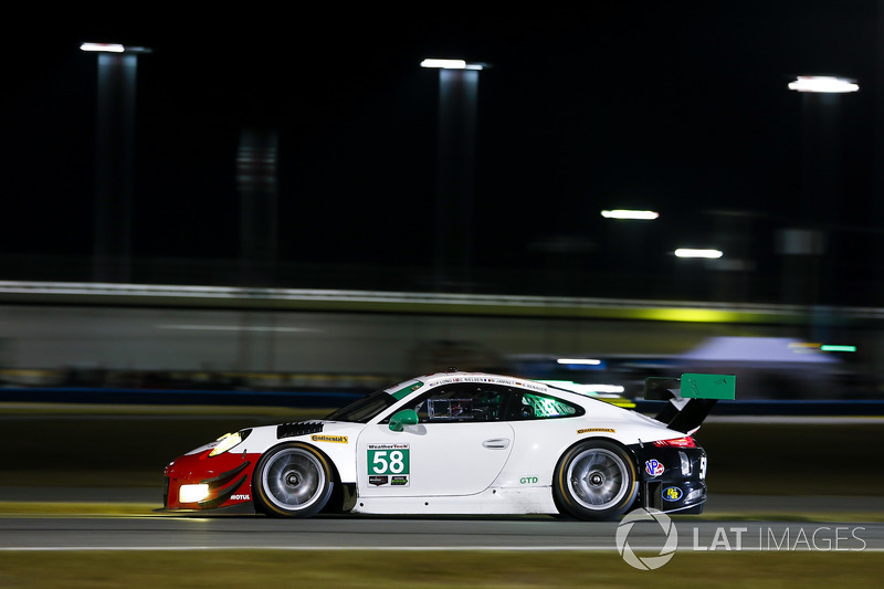 #58 Wright Motorsports Porsche 911 GT3 R, GTD: Patrick Long, Christina Nielsen, Robert Renauer, Mathieu Jaminet