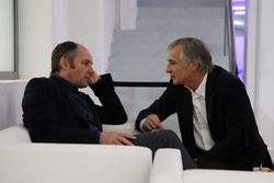 Gerhard Bergerm Chairman of ITR and Charly Lamm, Team Principal BMW Team Schnitzer