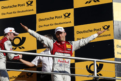 Champions Podium: second place Mattias Ekström, Audi Sport Team Abt Sportsline, Audi A5 DTM