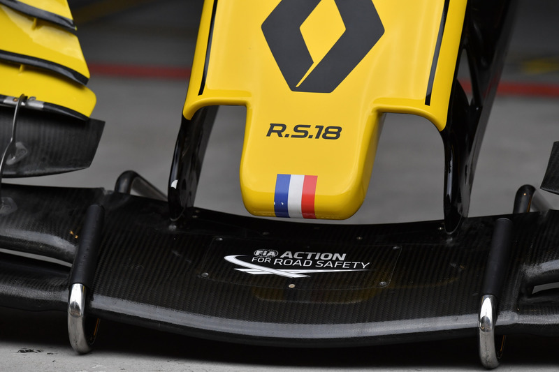 Renault Sport F1 Team RS18 : museau