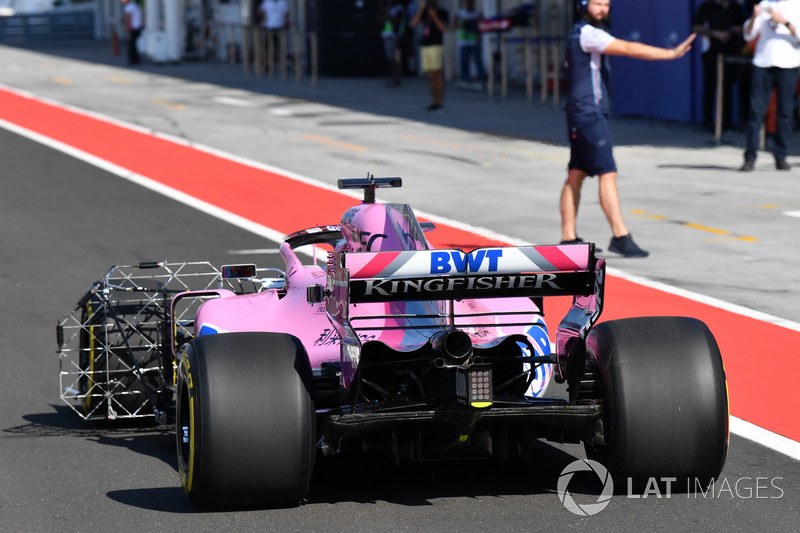 Nicholas Latifi, Force India VJM11 aero sensörler