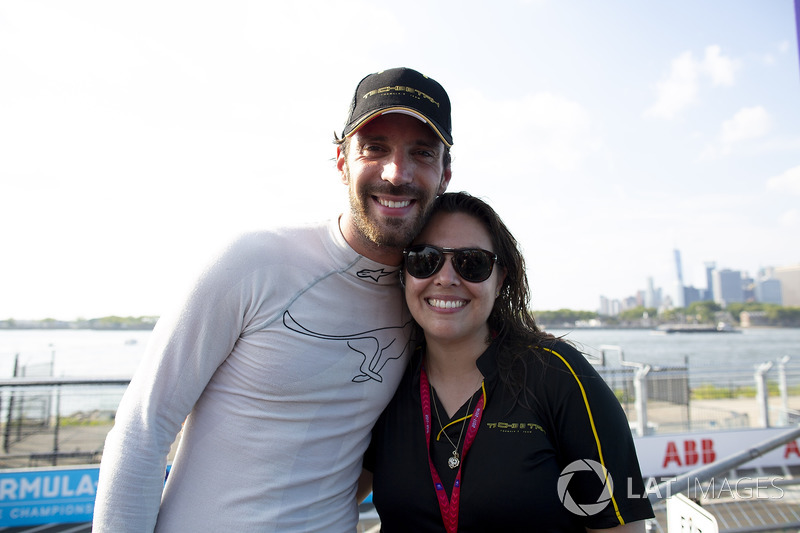 Jean-Eric Vergne, Techeetah, fête son titre avec son équipe