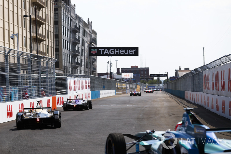 Andre Lotterer, Techeetah, Antonio Felix da Costa, Andretti Formula E Team