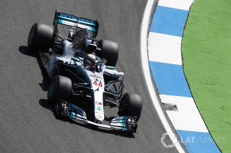 Lewis Hamilton, Mercedes AMG F1 W09.