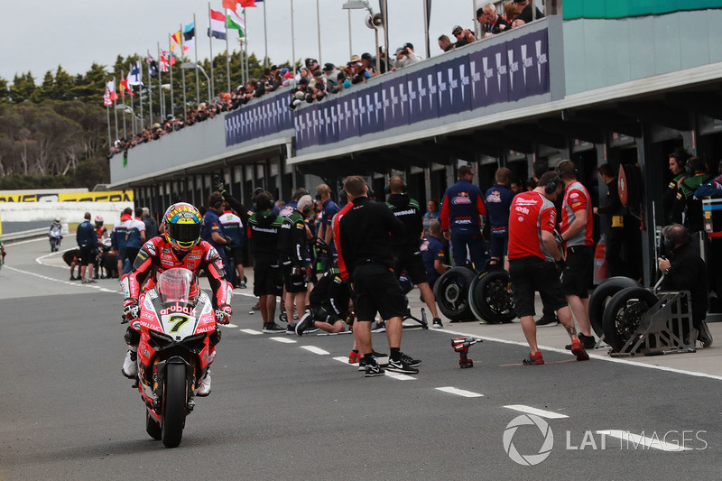 Chaz Davies, Aruba.it Racing-Ducati SBK Team Australian WSBK 2018