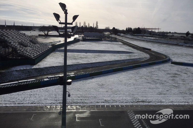 Magny-Courscubierto de nieve