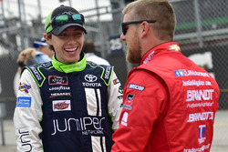 Brandon Jones, Joe Gibbs Racing, Juniper Toyota Camry, Justin Allgaier, JR Motorsports, BRANDT Professional Agriculture Chevrolet Camaro