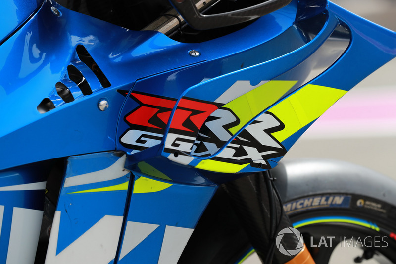 Fairing of Andrea Iannone, Team Suzuki MotoGP