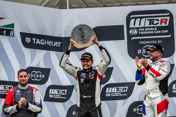 Podium: second place Daniel Nagy, M1RA Hyundai i30 N TCR