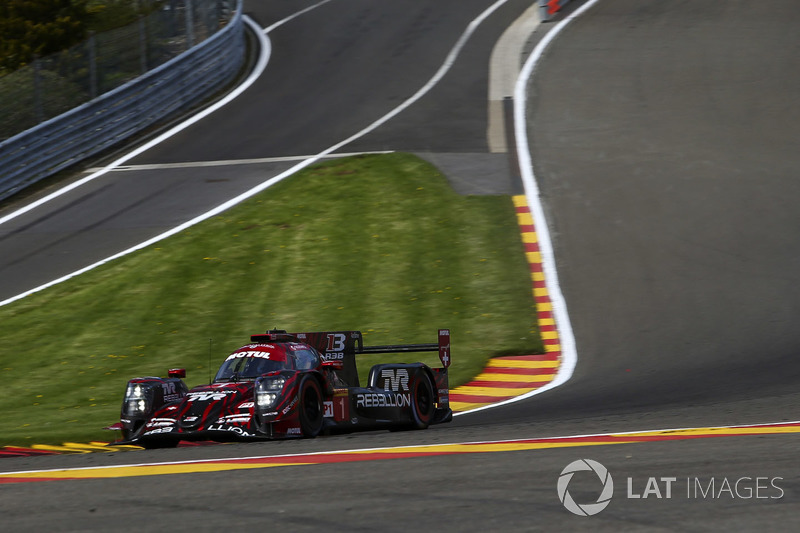 #1 Rebellion Racing Rebellion R-13: Andre Lotterer, Neel Jani, Bruno Senna