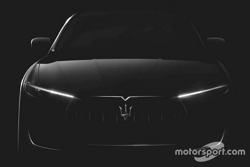 Maserati Levante SUV teaser