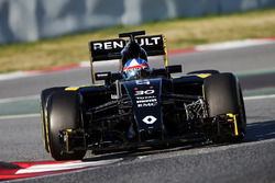 Jolyon Palmer, Renault Sport F1 Team R.S.16 avec des capteurs
