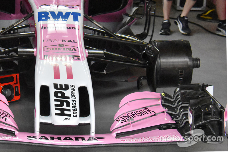 Force India VJM11 burun ve ön akanat