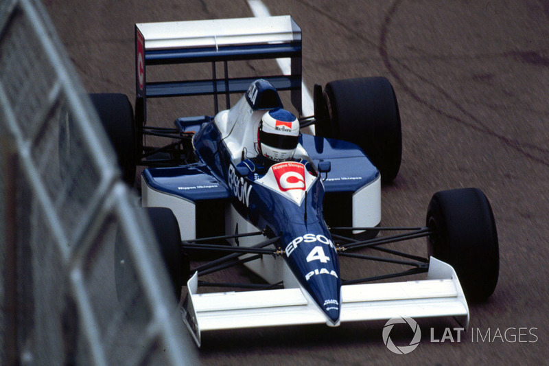 Jean Alesi, Tyrrell 018 Ford