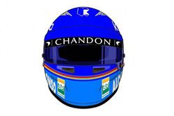 Helm von Fernando Alonso, McLaren