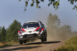Ott Tanak, Martin Järveoja, Toyota Yaris WRC, Toyota Gazoo Racing