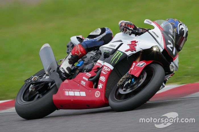 # 21 Yamaha Factory Racing Team: Katsuyuki Nakasuga, Alex Lowes and Michael van der Mark