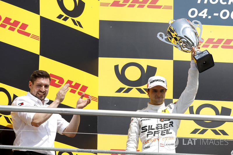 Podium: second place Lucas Auer, Mercedes-AMG Team HWA