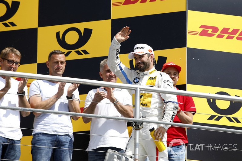 Podium: third place Timo Glock, BMW Team RMG