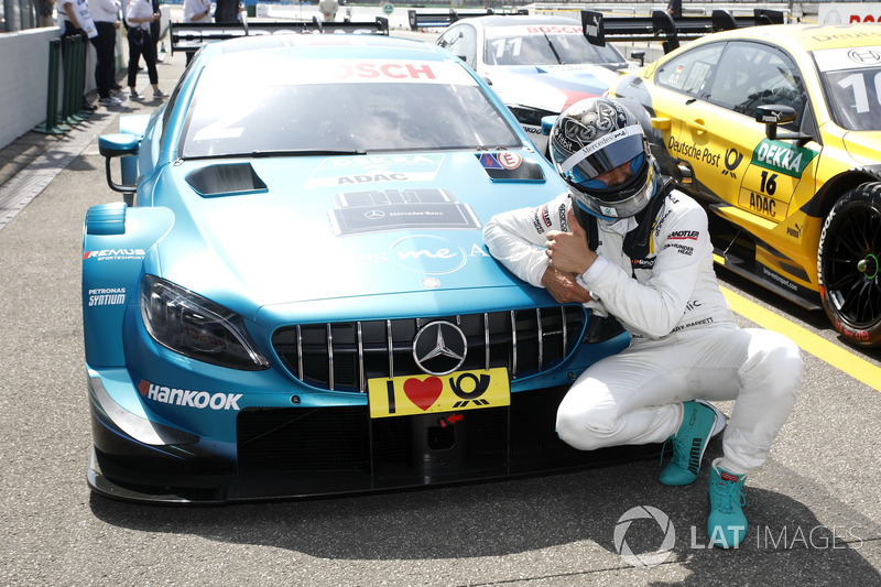 Pole position for Gary Paffett Mercedes-AMG Team HWA, Mercedes-AMG C63 DTM