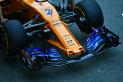McLaren MCL33, orrkúp és első szárny