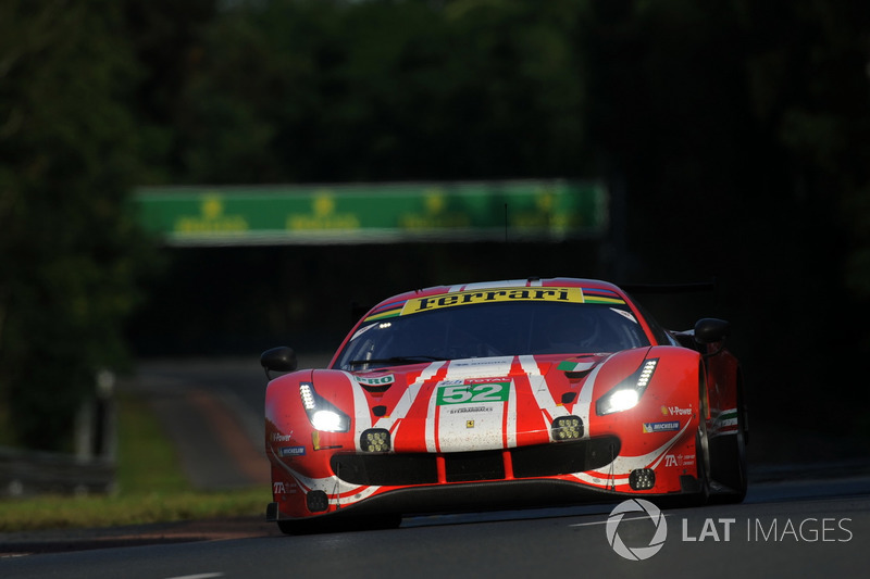 #52 AF Corse Ferrari 488 GTE EVO: Toni Vilander, Antonio Giovinazzi, Pipo Derani