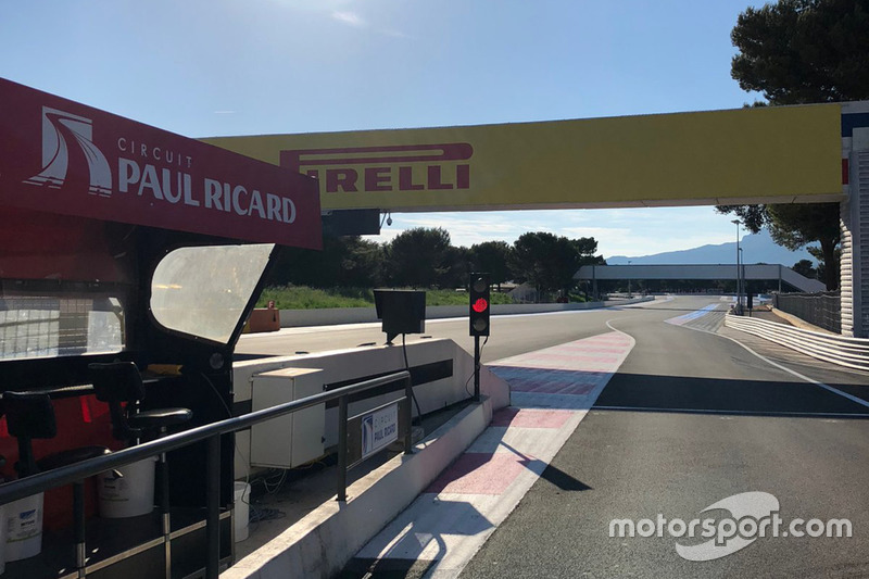 El aspecto de la pista