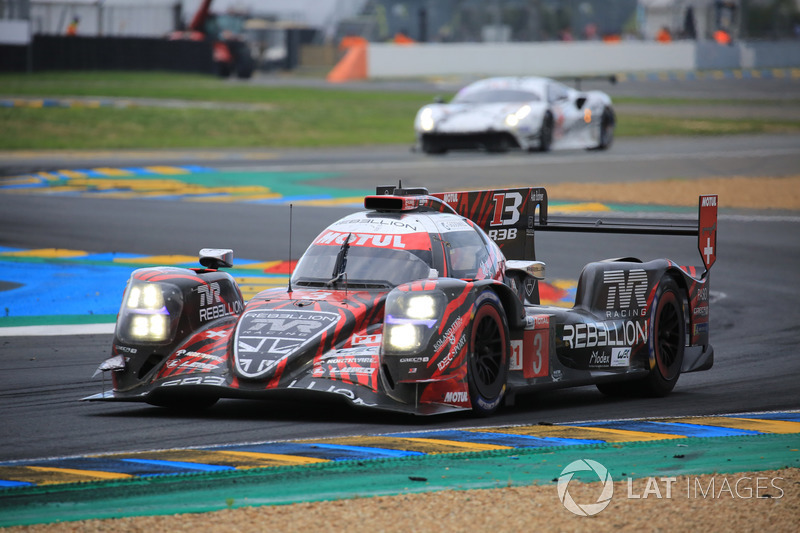 #3 Rebellion Racing Rebellion R-13: Mathias Beche, Gustavo Menezes, Thomas Laurent