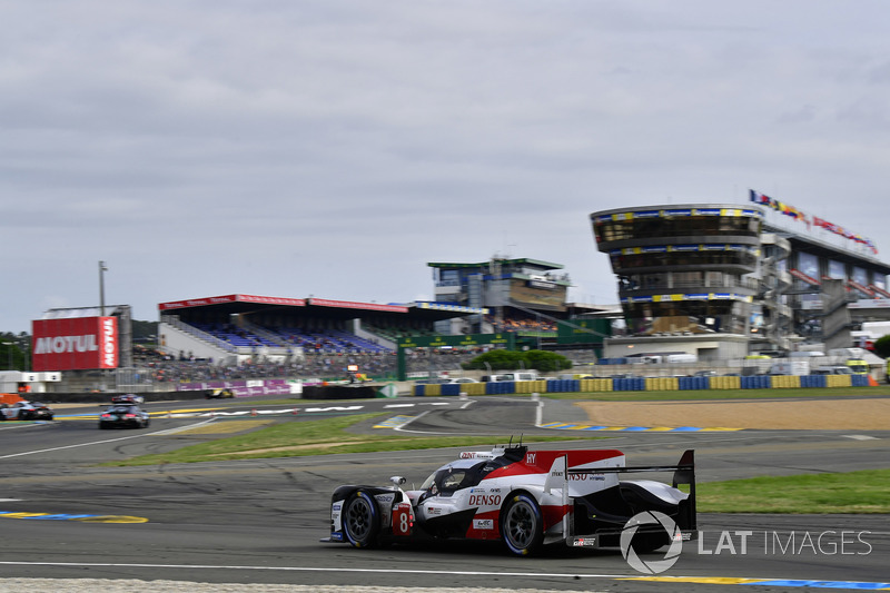 #8 Toyota Gazoo Racing Toyota TS050: Sébastien Buemi, Kazuki Nakajima, Fernando Alonso