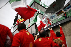 Победитель Себастьян Феттель, Ferrari, третье место – Макс Ферстаппен, Red Bull Racing