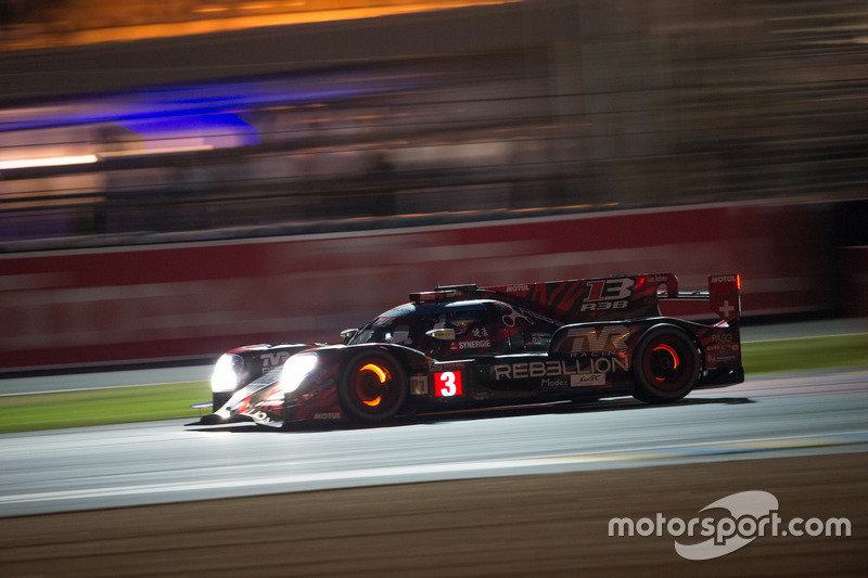 #3 Rebellion Racing Rebellion R-13: Mathias Beche, Gustavo Menezes, Thomas Laurent