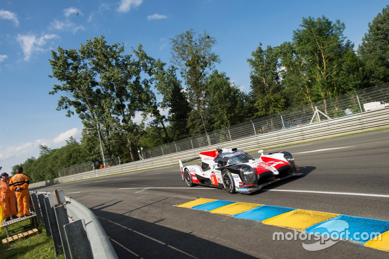 #8 Toyota Gazoo Racing Toyota TS050: Sébastien Buemi, Kazuki Nakajima, Fernando Alonso