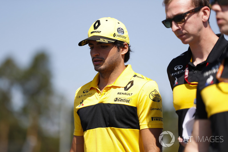 Carlos Sainz Jr., Renault Sport F1 Team