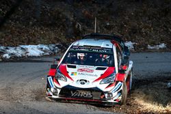 Ott Tanak, Martin Järveoja, Toyota Yaris WRC, Toyota Gazoo Racing