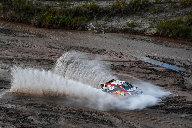 #301 Toyota Gazoo Racing Toyota: Nasser Al-Attiyah, Mathieu Baumel