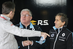 Alain Prost, gerente del equipo Renault e.Dams