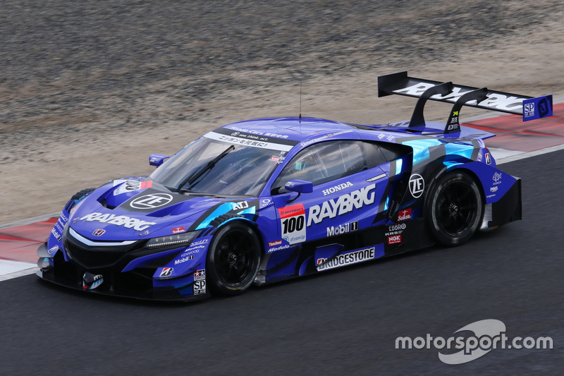 #100 Team Kunimitsu Honda NSX Concept GT: Naoki Yamamoto, Jenson Button