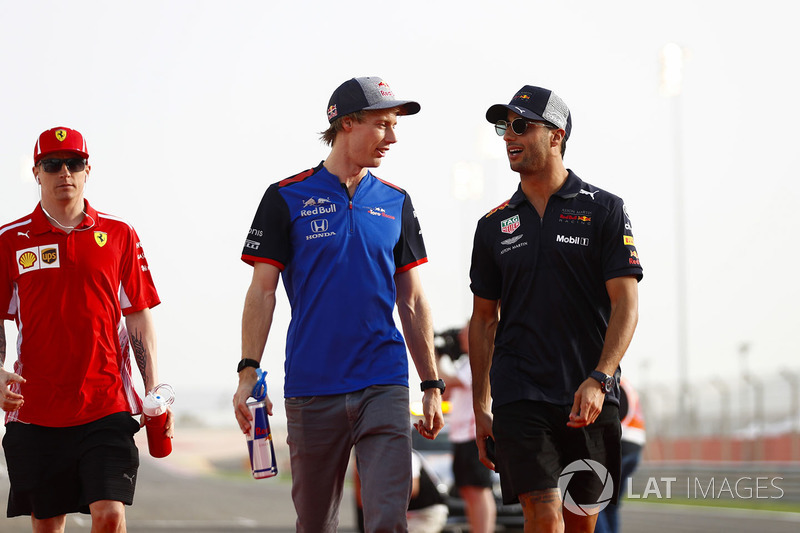 Daniel Ricciardo, Red Bull Racing, Brendon Hartley, Toro Rosso, Kimi Raikkonen, Ferrari