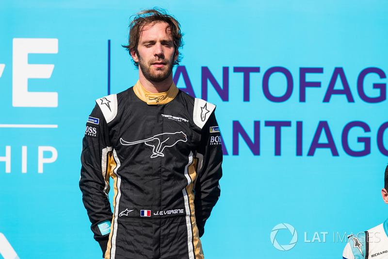 Il vincitore della gara Jean-Eric Vergne, Techeetah