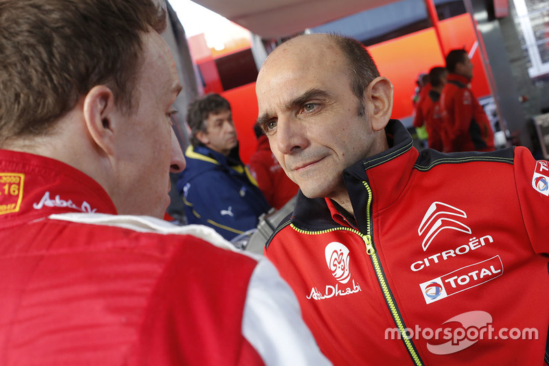 Pierre Budar, Director of Citroën Racing, Kris Meeke, Citroën World Rally Team