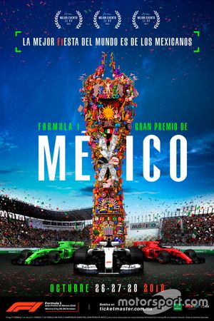 Cartel del GP de México 2018