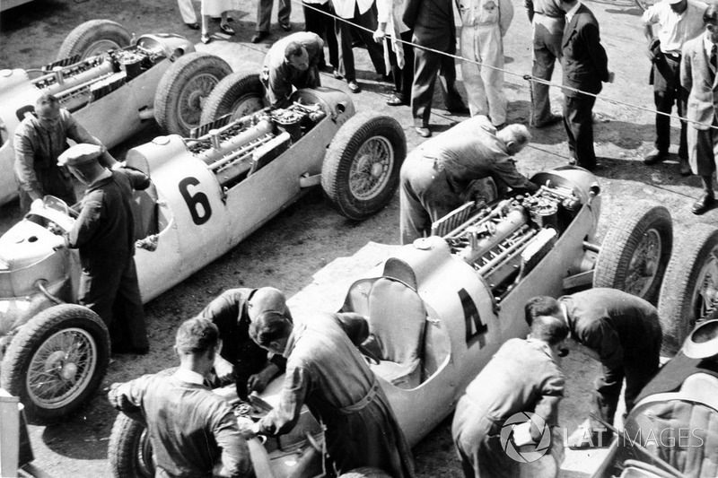 Bernd Rosemeyer, Auto Union C-typ, Achille Varzi, Auto Union C-typ, Rudolf Hasse, Auto Union C-typ