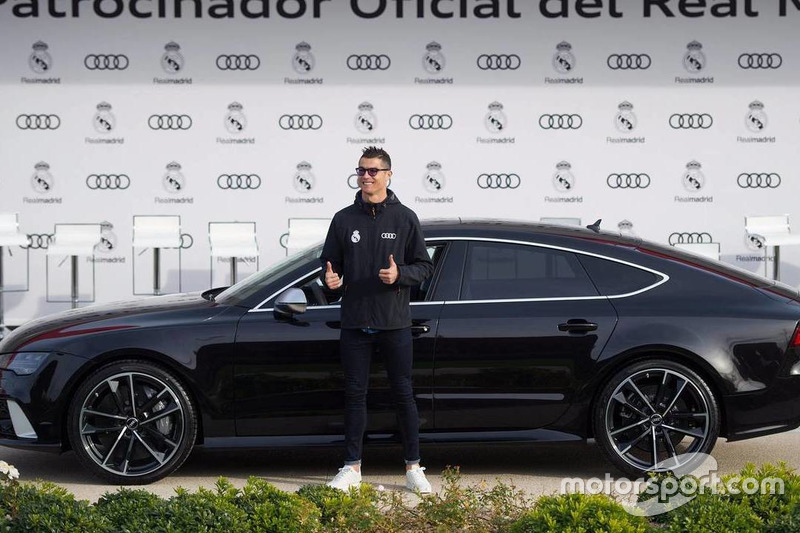 Cristiano Ronaldo et sa nouvelle Audi