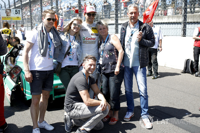 Nico Müller, Audi Sport Team Abt Sportsline con dei tifosi